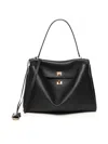 Balenciaga Black Small Rodeo Handbag In Black