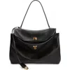 Balenciaga Rodeo Small Leather Top Handle Bag In 1000 Black