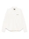 Balenciaga Natural Jean Overshirt In White