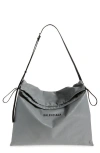 Balenciaga Large Shopper Dustbag Shoulder Bag In Gray