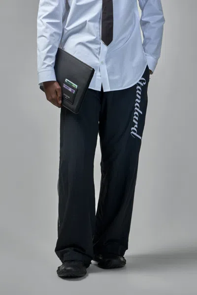 Balenciaga Large Tracksuit Pants In Black