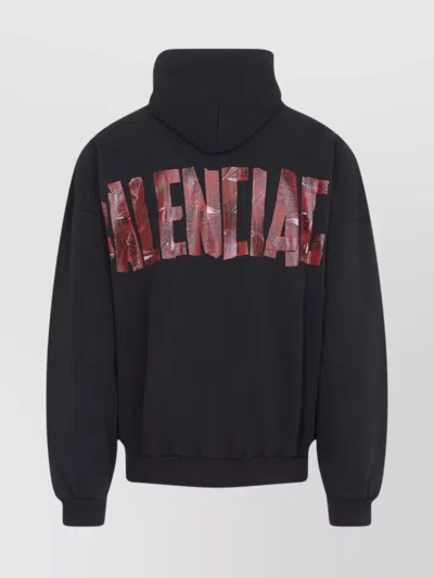 Balenciaga Large Zip Up Hoodie