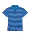 Balenciaga Laurel Classic Polo Shirt In Blue