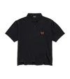 Balenciaga Laurel Classic Polo Shirt In Black
