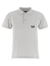 Balenciaga 'laurel Classic' Polo Shirt In Gray