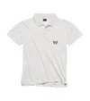 Balenciaga Logoed Polo Shirt In White