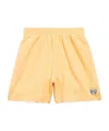 Balenciaga Laurel Classic Sweat Shorts In Yellow In Yellow