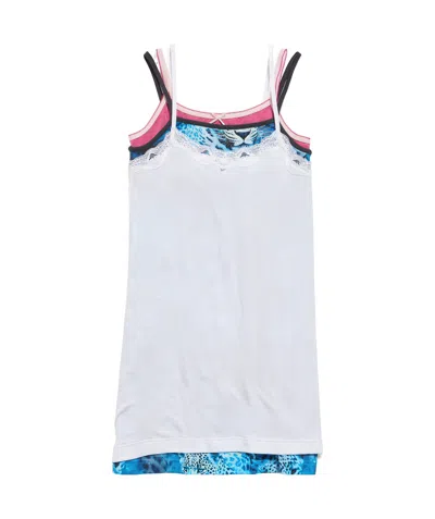 Balenciaga Layeered Dress In White