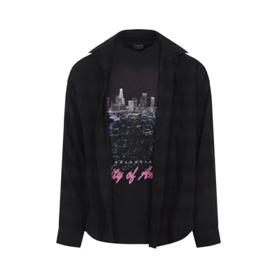 BALENCIAGA BALENCIAGA LAYERED COTTON SHIRT