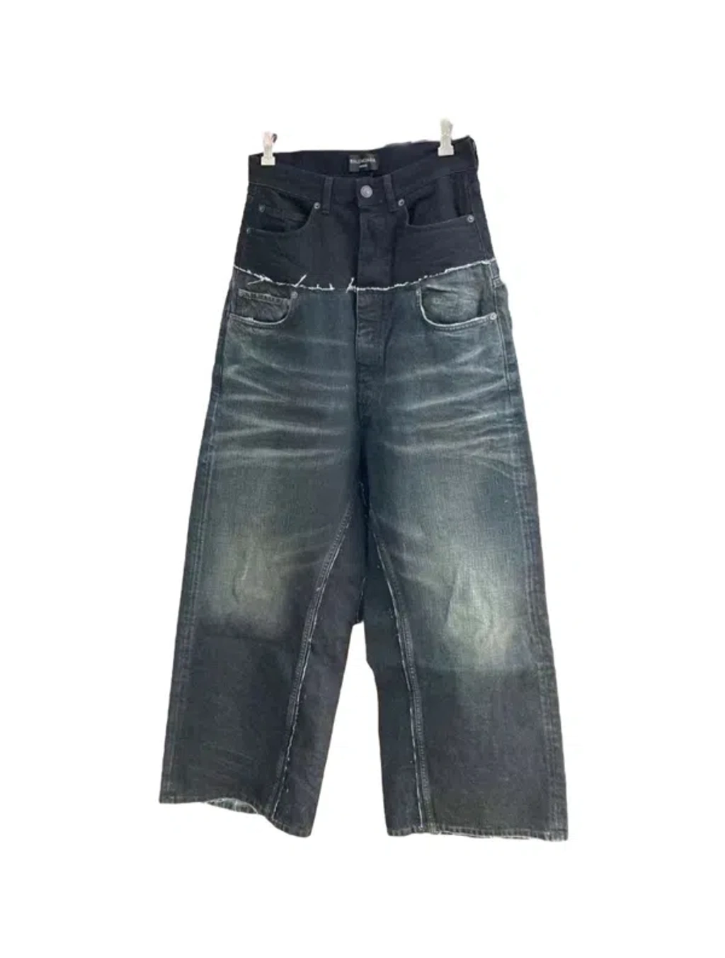 パンツ balenciaga 25SS layered jeans パンツ balenciaga 25SS layered jeans BALENCIAGA | LAYERED JEANS