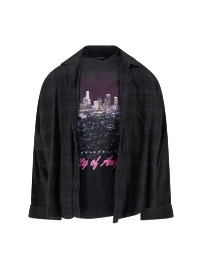 BALENCIAGA LAYERED SHIRT