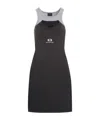 Balenciaga Logo-embroidered Layered Tank Top In Black
