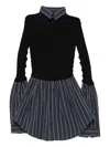 Balenciaga Trompe L Il Shirt Sweater In Multi