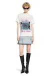 Balenciaga Layered T-shirt Dress In White