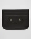 Balenciaga Le Cagole Card Holder In Black