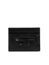 Balenciaga Le Cagole Card Holder In Black