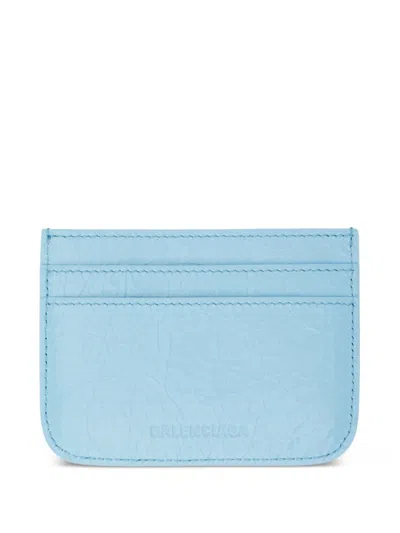 Balenciaga Le Cagole Card Holder In Blue