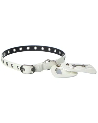 BALENCIAGA BALENCIAGA LE CAGOLE CHARMS LEATHER BELT