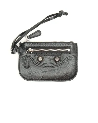 Balenciaga Le Cagole Coin Purse In Black