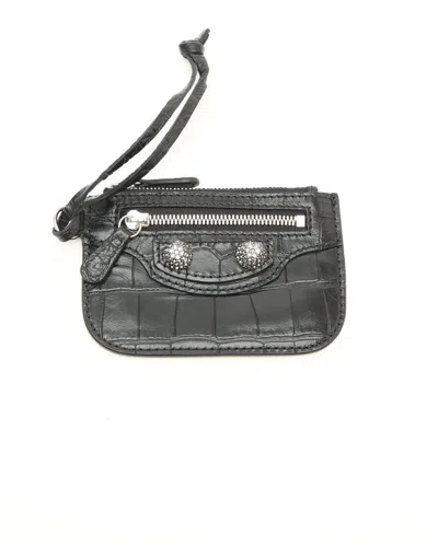 Balenciaga Le Cagole Coin Purse In Black