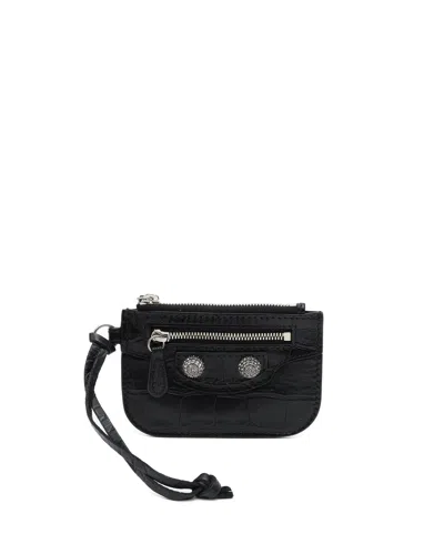 Balenciaga Le Cagole Coin Purse In Black