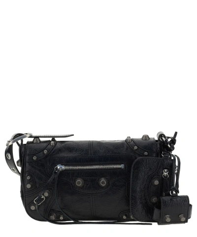 Balenciaga Le Cagole Crossbody Bag In Black