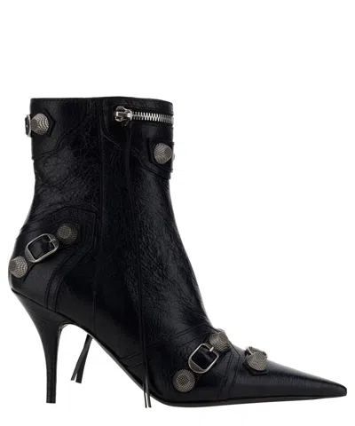 Balenciaga Le Cagole Heeled Boots In Black