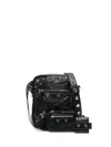 Balenciaga Le Cagole Embellished Textured-leather Messenger Bag