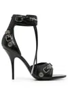 Balenciaga Cagole 110mm Sandals In Black