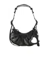 Balenciaga Le Cagole S Leather Shoulder Bag In Black