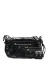 Balenciaga Flap Le Cagole Mini Crossbody Bags Black