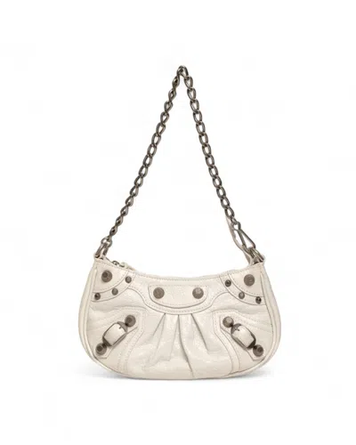 Balenciaga Le Cagole Mini Bianca In White