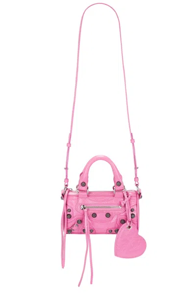 BALENCIAGA LE CAGOLE NANO DUFFLE BAG