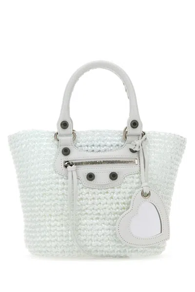 Balenciaga Le Cagole Panier S-tu Nd  Female In White