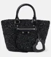 Balenciaga Large Le Cagole Panier Tote Bag In Black