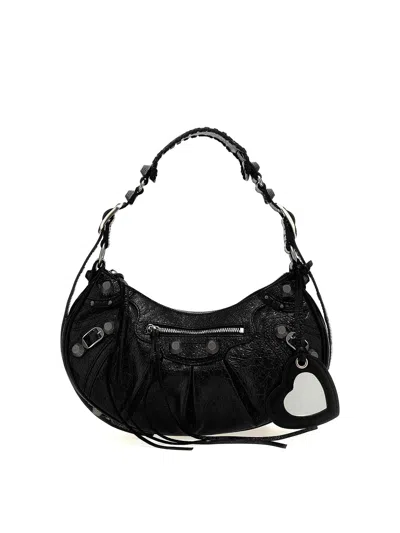 Balenciaga Le Cagole S Shoulder Bag In Black
