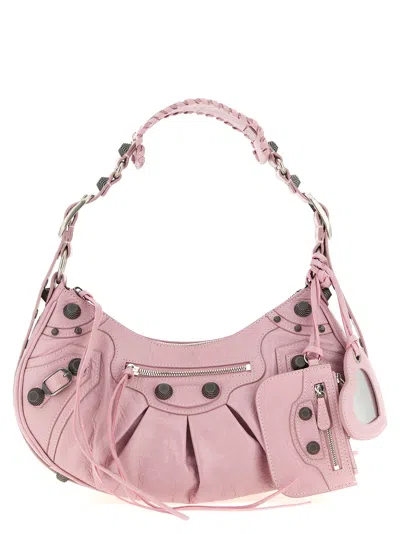 Balenciaga Le Cagole S Shoulder Bag In Pink