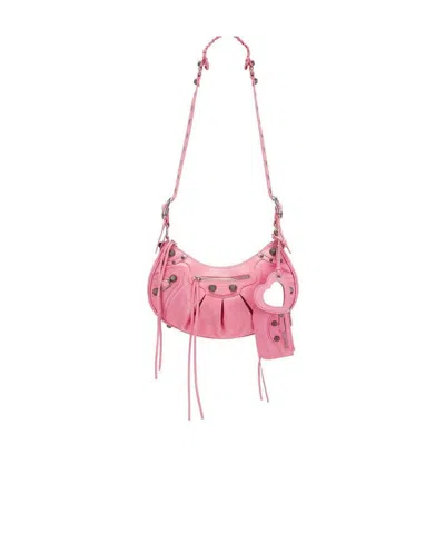 Balenciaga Le Cagole S Shoulder Bag In Pink