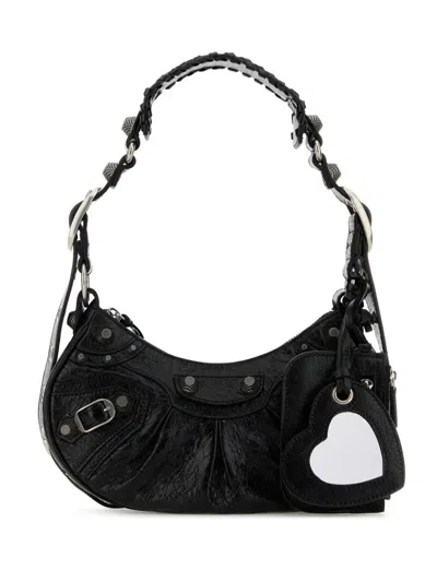 Balenciaga Nappa Leather Le Cagole S Shoulder Bag