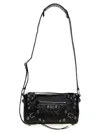 Balenciaga Flap Le Cagole Mini Crossbody Bags Black In Black