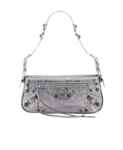 Balenciaga Le Cagole Shoulder Bag In Gray