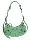 Balenciaga Le Cagole Shoulder Bag In Green