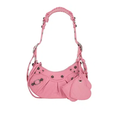 Balenciaga Le Cagole Shoulder Bag In Pink