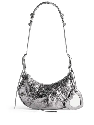 Balenciaga "le Cagole" Shoulder Bag In Silver
