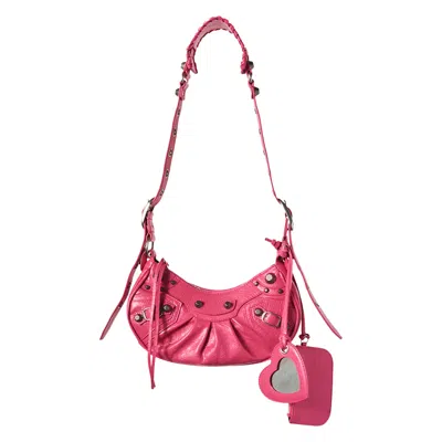 Pre-owned Balenciaga Le Cagole Shoulder Bag Xs 'pink'