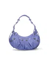 Balenciaga "le Cagole" Small Crossbody Bag In Blue