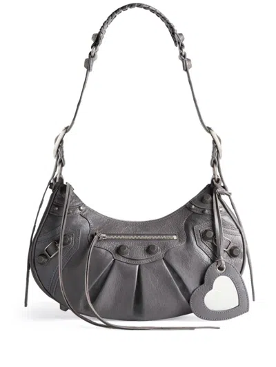 Balenciaga "le Cagole" Small Shoulder Bag In Gray