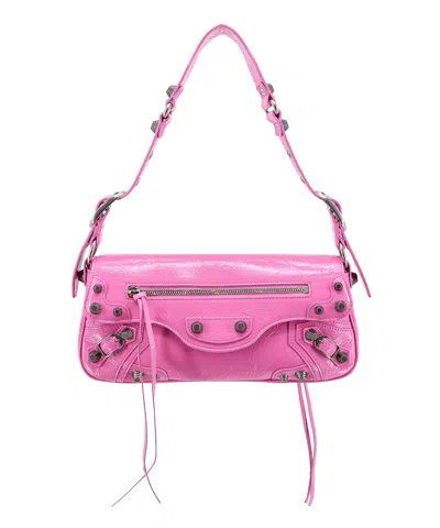 Balenciaga Le Cagole Small Shoulder Bag In Pink