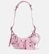 Balenciaga Le Cagole Shoulder Bag In Powder Pink