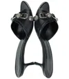Balenciaga Le Cagole Sandals With Straps In Black